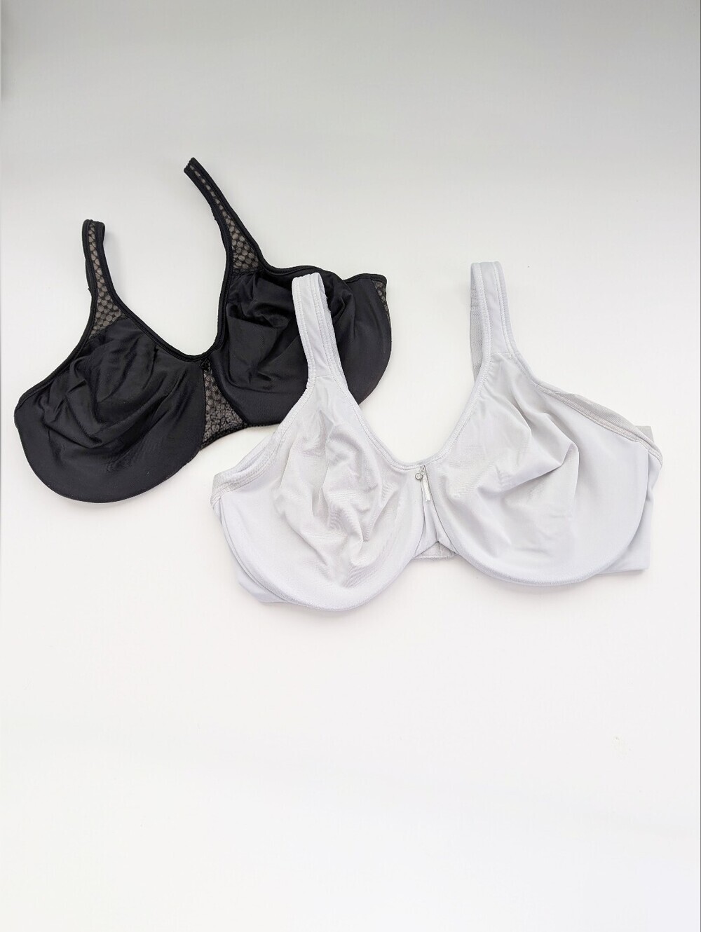 Bundle of 2 Bali Full-Coverage Minimizer Bras (36DD) with Underwire